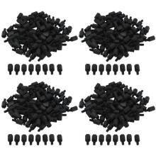 400 Pieces M3 8mm + 6mm Nylon Joint D'Isolation Entretoise D'Espacement A Six Pans Creux Entretoises Hexagonales Filetees
