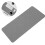 Grey Leather Large Desk Mat Dual Mouse Pad Office Desk Protector 10