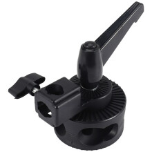 Single Grip Swivel Bracket Clamp for Photo Studio Boom Arm Reflector Holder Stand