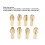 Electric Drill Chuck Collet Set 10PCS Brass Fast Change Tool Replacement DIY 2