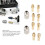 Electric Drill Chuck Collet Set 10PCS Brass Fast Change Tool Replacement DIY 5