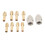 Electric Drill Chuck Collet Set 10PCS Brass Fast Change Tool Replacement DIY 9