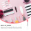 9Pcs Makeup Lipstick Applicator Brushes Silicone Material Easy Carry 8