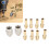 Electric Drill Chuck Collet Set 10PCS Brass Fast Change Tool Replacement DIY 14