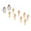 Electric Drill Chuck Collet Set 10PCS Brass Fast Change Tool Replacement DIY 16