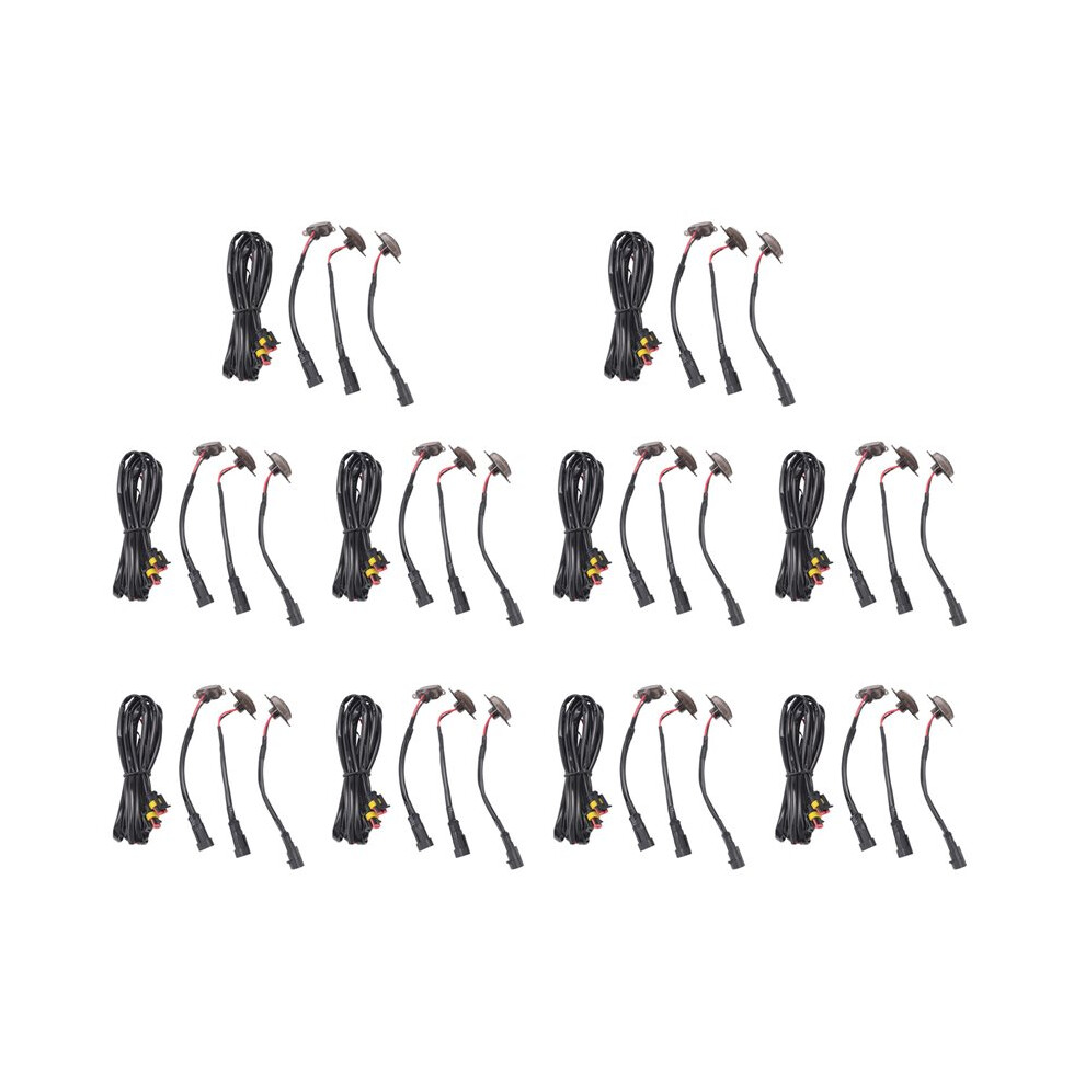 30 Pcs External Led Lights Decoration, Led Front Grille Lights For 2004-2019 F150 Raptor F250 Amber 6031427203853