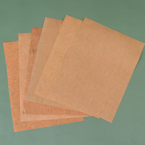8Pcs DIY Artificial Leather Sheets Assorted Colors for Crafts Sewing 2