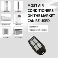 4X Telecomando Universale A/C X900 Compatibile con per Tutte Le Principali Marche e Modelli di Condizionatori D'Aria