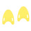 2Pcs Durable Eva Swim Board Yellow Safe Kickboard for Swim Learning 4