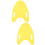 2Pcs Durable Eva Swim Board Yellow Safe Kickboard for Swim Learning 7