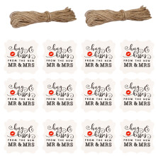 100St Gift Tags Van Kraftpapier Voor Feest En Cadeau