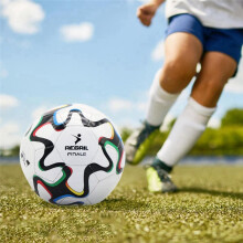 2X REGAIL Professional Size 5 Soccer Thickened Team Match Balls Machine-Stitched Football Practice Training Balls