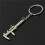 6X Useful  Vernier Caliper Tool Pendant Slider Slides Keyring Key Chain 10CM 5