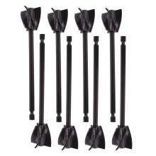 Resin Mixer Paddles, Epoxy Mixer Attachment for Powerful Mixing, Reusable Paint Mixer, Paint Stirrer Drill Attachment B