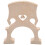 3X Professional Cello Bridge for 3/4 Size Cello Exquisite Maple Material 3