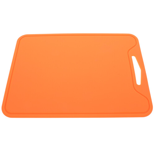 1Plancheàdécouperportablesilicone Orange Usage Polyvalente