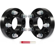 1 Inch Wheel Spacer for Ford Mustang 20152018, 14x1.5 Hub Centric, Extra Brake Clearance