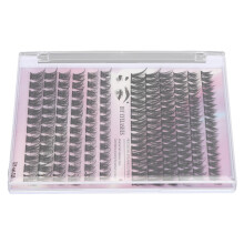 126 Cluster Lashes 76g Black 10-14mm Fluffy D Curl