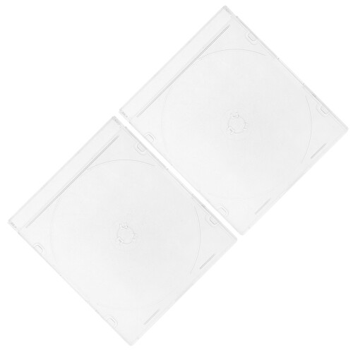 Dvd Storage Box Dvd Case Dirt Prevention 2pcs 1