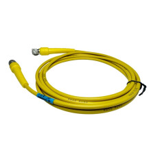 Żółty Kabel Danych GPS Trimble do Anteny Kablowej 58957 R8, R7 5800, 5700 GPS RTK TNC-TNC 2,8 M