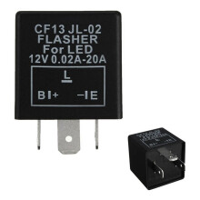 4X Auto 3 Poliges Cf-13 Elektronisches LED-12V Blink Relais Feststehend für Richtungs ÄNderung Signal Blitzlicht