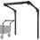 Wagon Handle Attachment Adjustable Push Handle for Round/Square Frames Fits Push Wagons, Wagon Cart Equipment 2