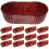 1000pcs Oval Cake Paper Tray Bread Baking Cups Cupcake Liners New 8
