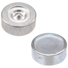 144Pcs 15MM Stainless Steel Fastener Snap Press Stud Button for Marine Boat Canvas with Punching Set Tool Kit Silver