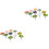 20Pcs Multi-Color Landscape Model Trees for Architectural Scenery 3