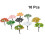 20Pcs Multi-Color Landscape Model Trees for Architectural Scenery 8