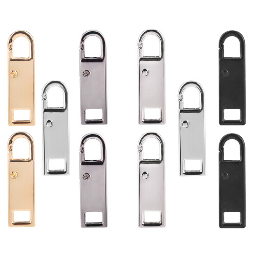 30Pcs Zinc Alloy Zipper Pull Handles Assorted Color for DIY Bag Fixing 1