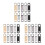 30Pcs Zinc Alloy Zipper Pull Handles Assorted Color for DIY Bag Fixing 11