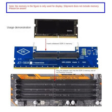 3PCS DDR4 Memory RAM Memory Adapter Laptop to Desktop SO-DIMM to PC DIMM Card Laptop RAM to PC Desktop Test Card