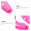 Art Needle Pen Pink 2pcs 6.3x1.2in 8