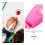 Art Needle Pen Pink 2pcs 6.3x1.2in 9