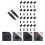 20Pairs Black Silicone Phone Plug Set for Type-C USB Dust Protection 4