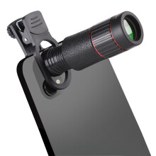 Telescopio para Teléfono Móvil con Teleobjetivo de 32 Aumentos, Equipo de Observación para Conciertos, Lentes para Cámara de Teléfono Móvil para