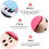 20Pairs Black Silicone Phone Plug Set for Type-C USB Dust Protection 11