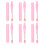 6 Stuks Gloss Lippenmasker Borstel Siliconen 4