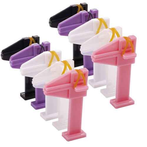 10 Stuks UV Gel Acryl Nagel Tips Met Positionering Clipse 1