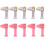 10 Stuks UV Gel Acryl Nagel Tips Met Positionering Clipse 4