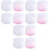 12Pcs Compact Silicone Nail Art Stamper for Easy DIY Manicure 3