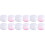 12Pcs Compact Silicone Nail Art Stamper for Easy DIY Manicure 4