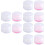 12Pcs Compact Silicone Nail Art Stamper for Easy DIY Manicure 6
