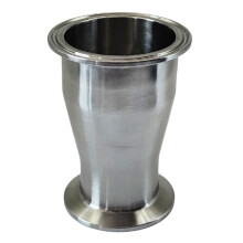 Sanitary Tri Clamp Concentric Reducer Fittings Stainless Steel 304 Chuck Quick-Release Reducer Pipe Fittings
