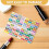 30Pcs Durable Adhesive Packaging Labels Round Stickers for Bottle Caps 6
