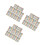 30Pcs Durable Adhesive Packaging Labels Round Stickers for Bottle Caps 8