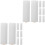 24Pcs White Sponge Paint Roller Set for Home Wall Painting Tool 5