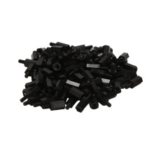 100 Pcs M3 10mm+6mm Nylon Spacer Hex Stand-Off Pillar Hex Spacers Standoffs Assorted Kit for Motherboard