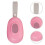 Distributeur Déchets Animaux Silicone Rose Pour Promenade 6